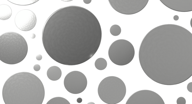 Multicolor confetti abstract background with a lot of falling pieces, isolated on a white background. Festive decorative tinsel element for design - Silver Holographic PNG