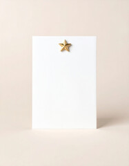 A Christmas greeting  card mockup