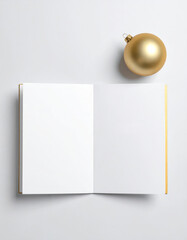 A Christmas greeting  card mockup