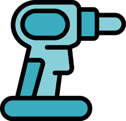 Electric screwdriver for assembling furniture and various handyman work