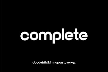 Fototapeta premium Complete wordmark in a modern rounded sans-serif typeface with lowercase letters.