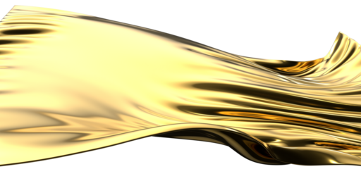 gold cloth, luxury smooth golden background, wave