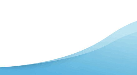 Abstract Blue Wave Design for Backgrounds and Presentations.