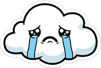 구름 스티커 