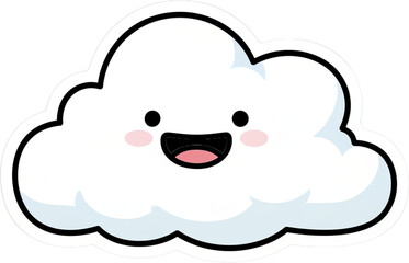 구름 스티커 