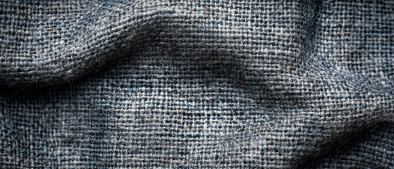 Dark fabric with a classic check pattern conveys texture and style, perfectly complementing the backdrop for fashion collections or design presentations.