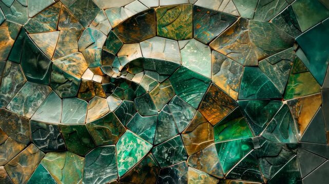 selective focus striking pattern with natural tones