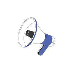 Megaphone speaker for announce, advertising, promotion, and Grand sale