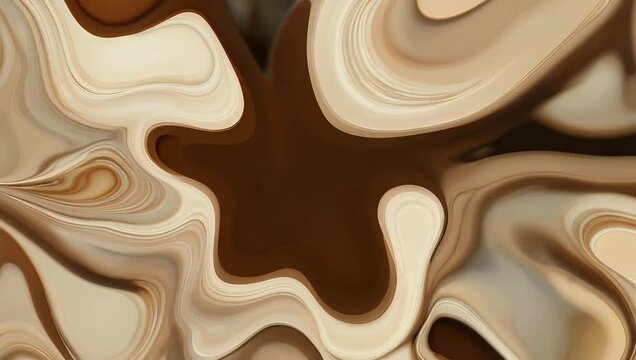 Versatile 4K Ultra HD abstract design background featuring abstract brown and cream colors highly suitable for backgrounds branding and design projects that require a consistently warm and neutral