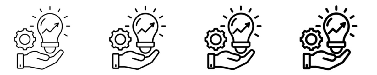 Think Tank  Icon Set Different Style Collection