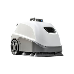 Efficient autonomous floor cleaner for industrial spaces