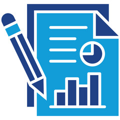 Financial Report Icon