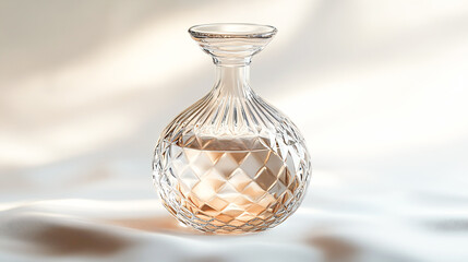 Holy water on white background, baptism and purification concept, Christian symbols and icons, clean minimal religious illustration, spiritual sacrament artwork  