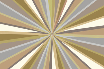 Pop art radial colorful comics book magazine cover. Striped color digital background. Cartoon funny retro pattern strip mock up. Vector halftone illustration. Sunburst, starburst shape.