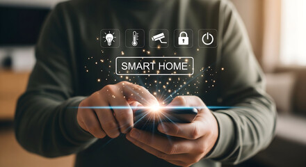 Control your smart home with one touch, conveniently manage security, temperature, and lighting using your phone for a safer, more comfortable lifestyle today