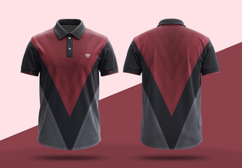 Polo T Shirt Design Template