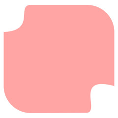 Modern Rounded Wavy Shape for Design Background