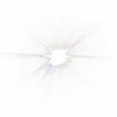Obraz premium PNG Light Burst Overlay with Transparent Effect on transparent background