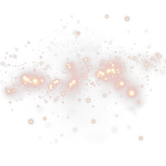 PNG Sparkling Overlay with Transparent Background