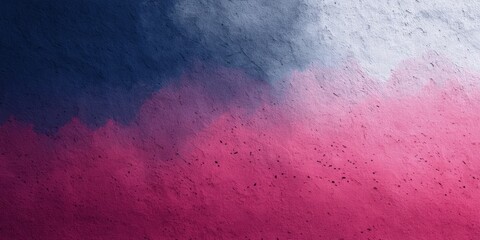 Obraz premium Textured surface displays a transition of deep blue, bright magenta, and white colors