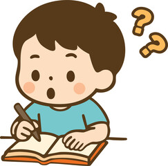Confused Little Kid Questioning Minimalist