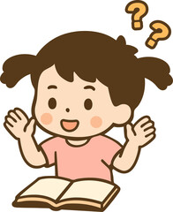 Confused Little Kid Questioning Minimalist