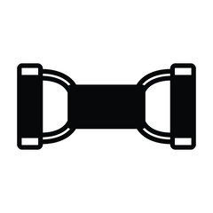 Hand Gripper Vector icon which can easily modify or edit