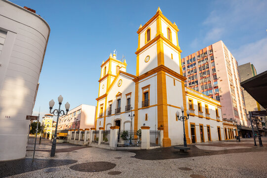 Church of Saint Francis of Assisi in the historic center of Florian&oacute;polis, Santa Catarina, Brazil.