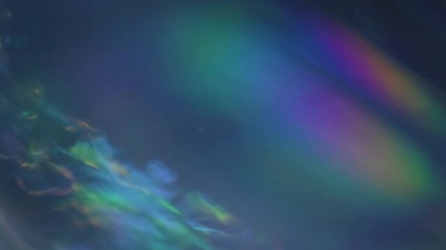 Cosmic Rayburst with abstract caustic light patterns; refracted effect Caustic Light Patterns style featuring refracted light,