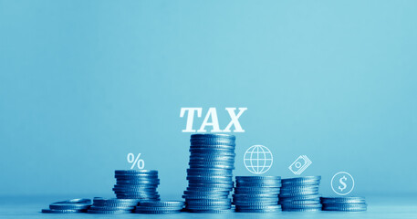 Stock market or forex trading graph and candlestick chart suitable for financial investment concept. Economy trends background for business idea and all art work design. Abstract finance background	