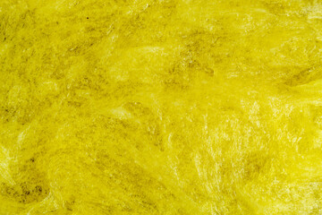 close up fibrous yellow texture and background
