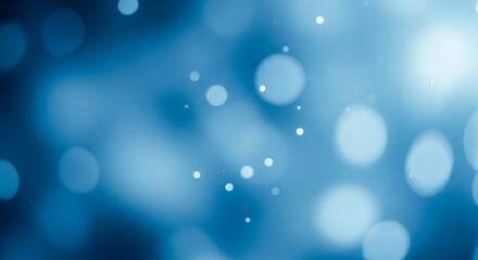 blue bokeh abstract background