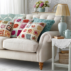 Grannycore Everyday Lifestyle with Vintage Floral Prints