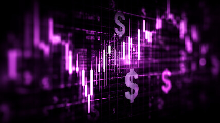 A financial analytics concept displayed through rising graph lines combined with currency symbols representing economic performance investment evaluation and strategic market understanding.