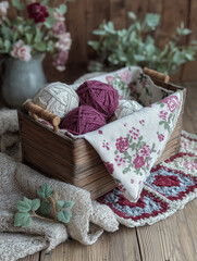 Grannycore Everyday Lifestyle with Vintage Floral Prints