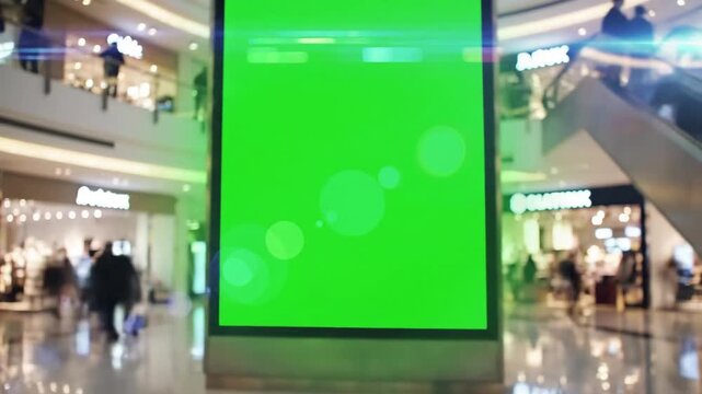 Mall_Indoor lens glow diffusion scene 4 with lens glow diffusion effect mall_indoor style featuring cinematic, 4k, stock footage,