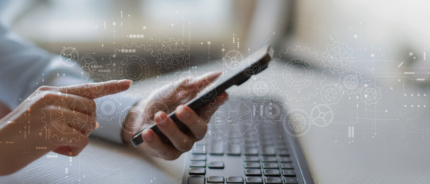 Mobile Device Integration with Digital Automation and System Optimization Processes.