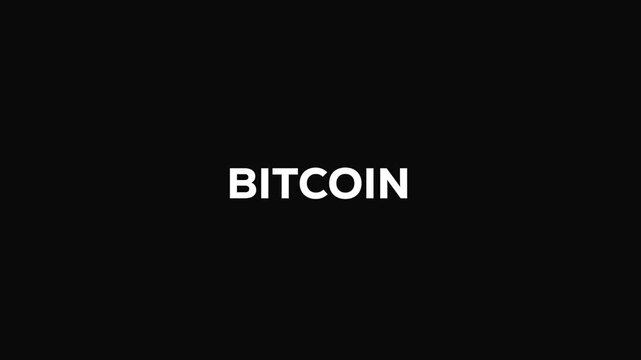 Glitching Bitcoin Logo On Grid, Rotating Wireframe And Chrome Coin Edges, Pulsing Neon Highlights, Digital Distortion And Tunnel Motion, Intense Techno Atmosphere Ideal For Trader Promos And Crypto