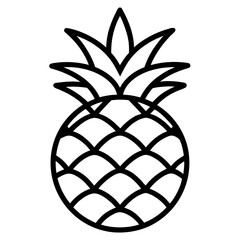 Obraz premium illustration of pineapple