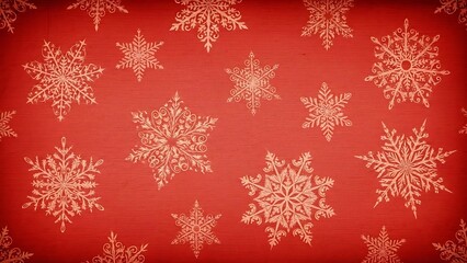 christmas background with snowflakes