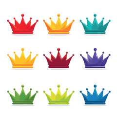 royal crown vector