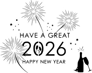 Have A Great 2026 SVG | Happy New Year Party Quote | Digital File