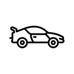 Obraz premium Sports car icon