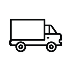 Truck vehicle icon
