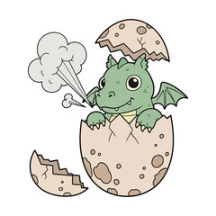 Baby Dragon Hatching