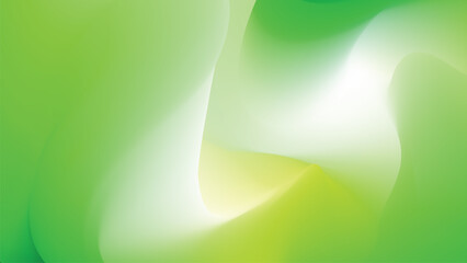 Abstract vector background with fresh and natural green color