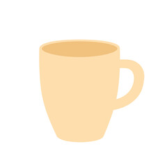 Minimalist Beige Hot Drink Mug