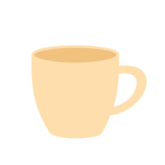 Minimalist Beige Hot Drink Mug