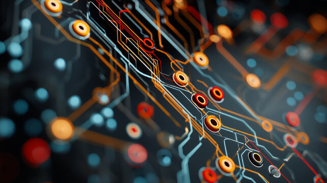 Circuit programming, big data server and information technology for software coding, digital future internet and crypto computer code. Abstract pattern, iot network engineering and IT cloud