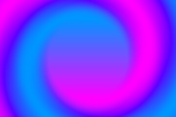 Vibrant Blue and Pink Neon Gradient Swirl Abstract Background